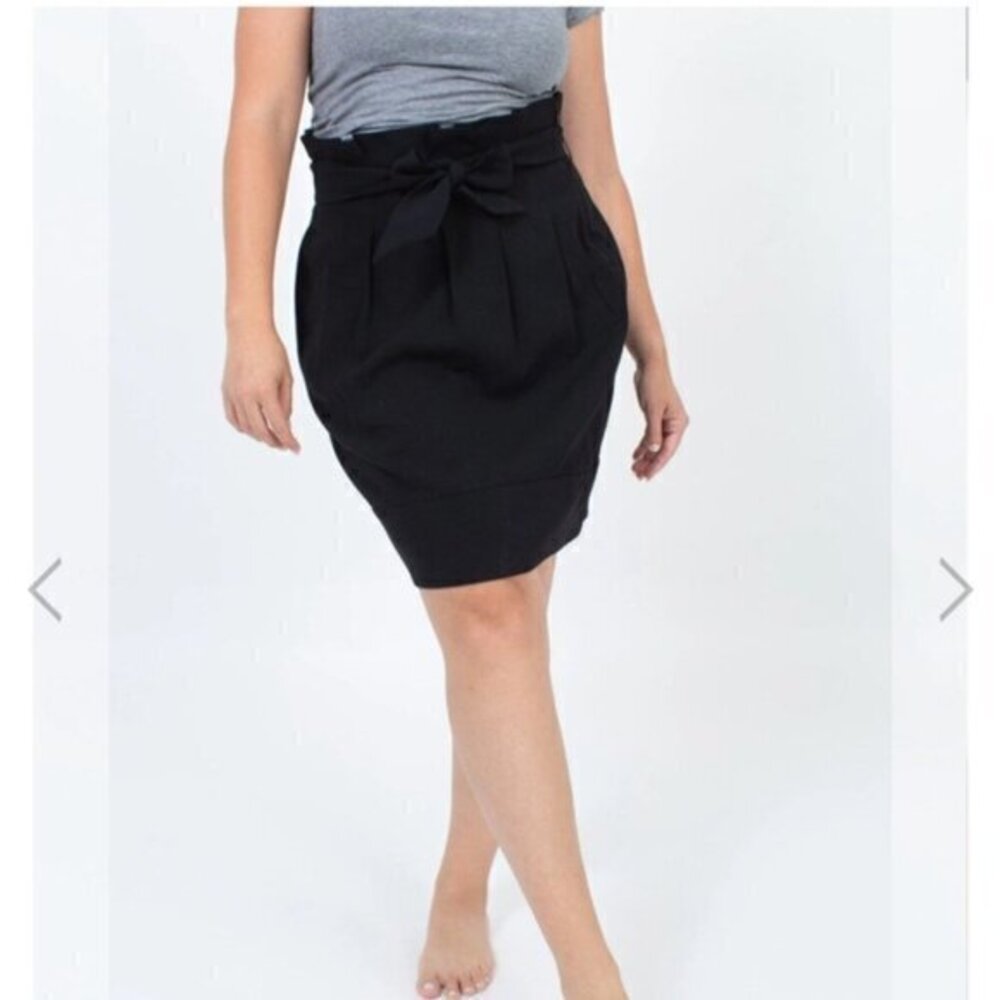 BCBGMaxazria Paperbag Skirt